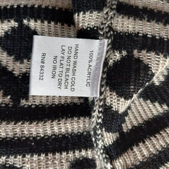 REBECCA ELLIOT Geometric Shark bite Aztec Cardigan Transitional Cardigan Sz S/M - Picture 6 of 6